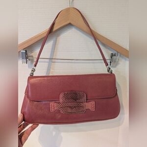 Naturalizer Rose Pink Leather Shoulder Bag